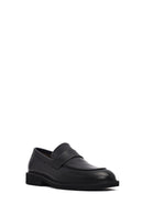 Men's Black Leather Loafer | Derimod Men's Black Leather Loafer | Derimod