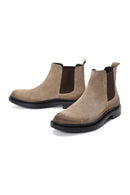 Men's Suede Leather Chelsea Boots | Derimod Men's Suede Leather Chelsea Boots | Derimod