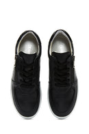 Women's Leather Zipper Sneaker | Derimod Women's Leather Zipper Sneaker | Derimod
