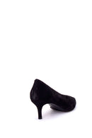 Women's Suede Leather Heeled Shoes | Derimod Women's Suede Leather Heeled Shoes | Derimod