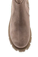 Women's Leather Suede Zipper Boots | Derimod Women's Leather Suede Zipper Boots | Derimod