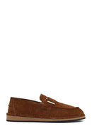 Erkek Taba Süet Deri Casual Loafer | Derimod Erkek Taba Süet Deri Casual Loafer | Derimod