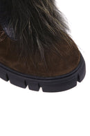 Women's Feather Suede Boots | Derimod Women's Feather Suede Boots | Derimod