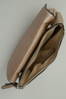 Sack Printed Taupe Women's Crossbody Bag | Derimod Sack Printed Taupe Women's Crossbody Bag | Derimod