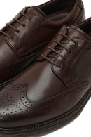 Men's Brown Lace-Up Leather Casual Shoes | Derimod Men's Brown Lace-Up Leather Casual Shoes | Derimod