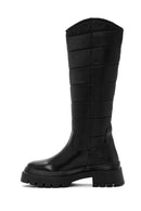 Women's Black Thick Soled Casual Boots | Derimod Women's Black Thick Soled Casual Boots | Derimod