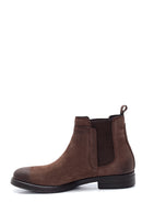 Men's Leather Nubuck Chelsea Boots | Derimod Men's Leather Nubuck Chelsea Boots | Derimod