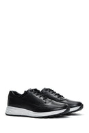 Erkek Siyah Deri Sneaker | Derimod Erkek Siyah Deri Sneaker | Derimod