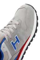 Hammer Jack Erkek Gri Süet Deri Kolombiya M Sneaker | Derimod Hammer Jack Erkek Gri Süet Deri Kolombiya M Sneaker | Derimod