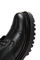Women's Black Leather Boots | Derimod Women's Black Leather Boots | Derimod