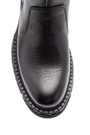 Men's Zippered Leather Boots | Derimod Men's Zippered Leather Boots | Derimod