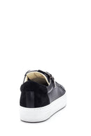 Women's Leather Zipper Detailed Sneaker | Derimod Women's Leather Zipper Detailed Sneaker | Derimod