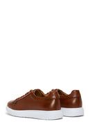 Men's Tan Leather Sneaker | Derimod Men's Tan Leather Sneaker | Derimod