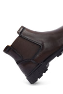 Men's Brown Leather Chelsea Boot | Derimod Men's Brown Leather Chelsea Boot | Derimod