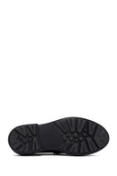 Kadın Siyah Deri Maskülen Loafer | Derimod Kadın Siyah Deri Maskülen Loafer | Derimod