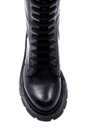 Women's Leather Lace Up Boots | Derimod Women's Leather Lace Up Boots | Derimod