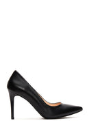 Women's Black Leather Stiletto | Derimod Women's Black Leather Stiletto | Derimod