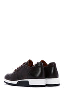 Erkek Kahverengi Bağcıklı Deri Casual Sneaker | Derimod Erkek Kahverengi Bağcıklı Deri Casual Sneaker | Derimod