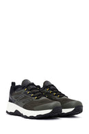 Derimod Dry Men's Khaki Lace-up Waterproof Outdoor Shoes | Derimod Derimod Dry Men's Khaki Lace-up Waterproof Outdoor Shoes | Derimod