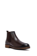 Male Brown Leather Chelsea Boots | Derimod Male Brown Leather Chelsea Boots | Derimod
