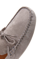 Erkek Gri Süet Deri Casual Loafer | Derimod Erkek Gri Süet Deri Casual Loafer | Derimod