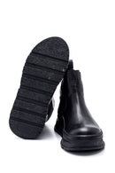 Women's Leather Thick Soled Boots | Derimod Women's Leather Thick Soled Boots | Derimod