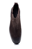 Men's Leather Nubuck Chelsea Boots | Derimod Men's Leather Nubuck Chelsea Boots | Derimod