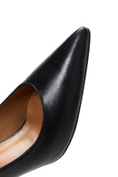 Kadın Siyah Deri Stiletto | Derimod Kadın Siyah Deri Stiletto | Derimod