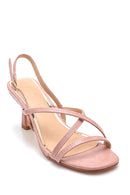 Women's Casual Heeled Sandals | Derimod Women's Casual Heeled Sandals | Derimod