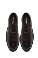 Men's Brown Lace-up Leather Classic Shoe | Derimod Men's Brown Lace-up Leather Classic Shoe | Derimod
