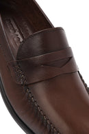Men's Brown Leather Casual Loafer | Derimod Men's Brown Leather Casual Loafer | Derimod