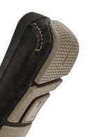 Erkek Haki Süet Deri Loafer | Derimod Erkek Haki Süet Deri Loafer | Derimod