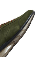 Men's Nubuck Leather Sneaker | Derimod Men's Nubuck Leather Sneaker | Derimod