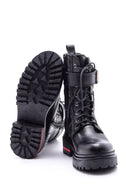 Women's Buckle Leather Boots | Derimod Women's Buckle Leather Boots | Derimod