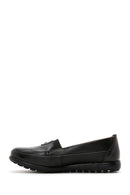 Kadın Siyah Deri Comfort Loafer | Derimod Kadın Siyah Deri Comfort Loafer | Derimod
