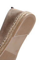 Erkek Vizon Süet Espadril | Derimod Erkek Vizon Süet Espadril | Derimod