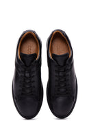 Erkek Siyah Deri Sneaker | Derimod Erkek Siyah Deri Sneaker | Derimod