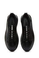 Erkek Siyah Deri Sneaker | Derimod Erkek Siyah Deri Sneaker | Derimod