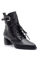 Women's Heeled Leather Boots | Derimod Women's Heeled Leather Boots | Derimod