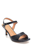 Women's Casual Heeled Sandals | Derimod Women's Casual Heeled Sandals | Derimod