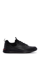 Erkek Siyah Deri Sneaker | Derimod Erkek Siyah Deri Sneaker | Derimod