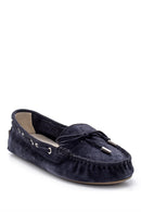 Kadın Süet Deri Loafer | Derimod Kadın Süet Deri Loafer | Derimod