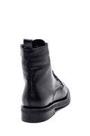 Women's Zippered Leather Boots | Derimod Women's Zippered Leather Boots | Derimod