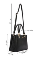 Women's Black Long Strap Shoulder Bag | Derimod Women's Black Long Strap Shoulder Bag | Derimod