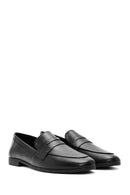 Kadın Siyah Deri Klasik Loafer | Derimod Kadın Siyah Deri Klasik Loafer | Derimod