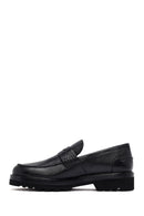 Male Black Leather Casual Loafers | Derimod Male Black Leather Casual Loafers | Derimod