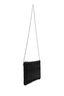 Women's Black Long Chain Strap Clutch Bag | Derimod Women's Black Long Chain Strap Clutch Bag | Derimod