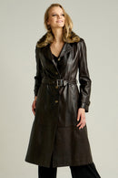Dolores Women's Leather Jacket | Derimod Dolores Women's Leather Jacket | Derimod