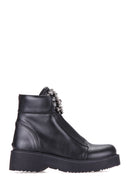 Stone Detailed Women's Boots | Derimod Stone Detailed Women's Boots | Derimod