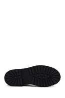 Men's Black Zippered Leather Casual Boots | Derimod Men's Black Zippered Leather Casual Boots | Derimod